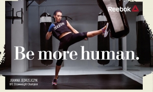Joanna Jędrzejczyk bohaterką nowej kampanii marki Reebok – „Be More Human&quot;