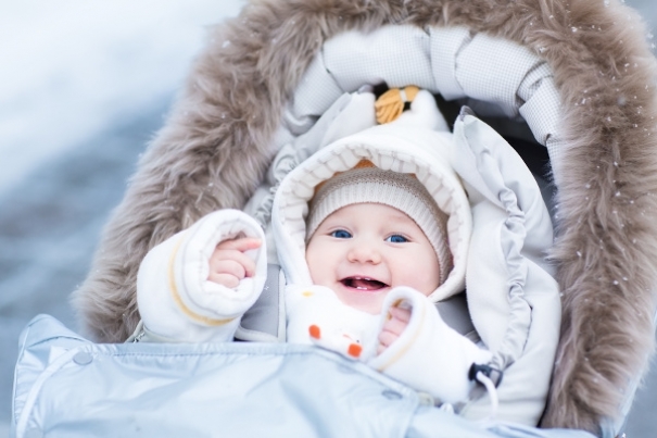 Zimowy off road – czyli jak bezpiecznie wozić dziecko zimą?