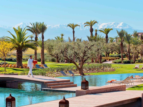 pola golfowe w Marrakeszu