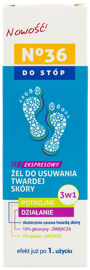 No.36 - Ekspresowy żel do twardej skóry stóp