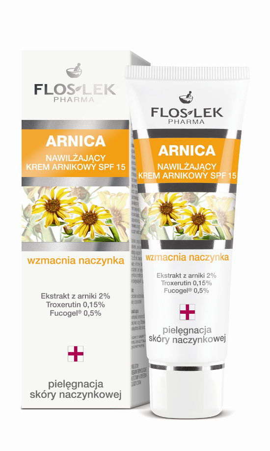 Floslek Nawilżający krem arnikowy SPF 15