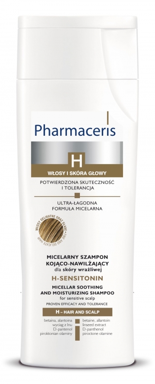 Pharmaceris H-SENSITONIN Micelarny szampon kojąco-nawilżający dla skóry wrażliwej