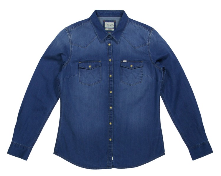 Wrangler - Denim Western Shirt