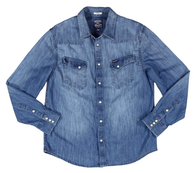 Wrangler  - Denim Western Shirt