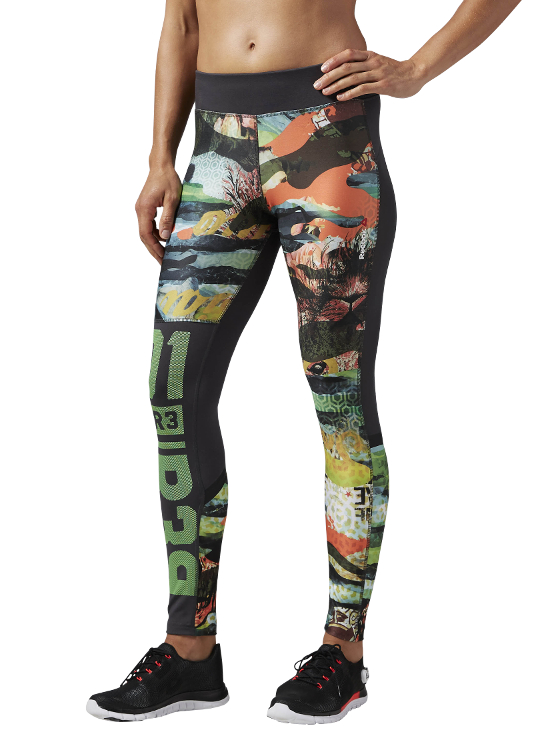 Reebok -  legginsy one series activchill crazy camo