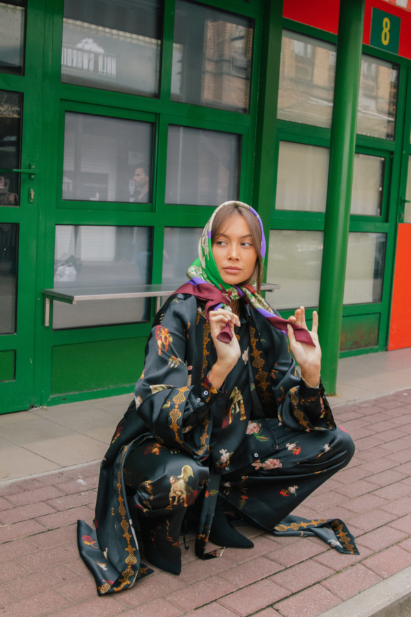 Ydunn- Yolanda Santi Kimono jedwabne