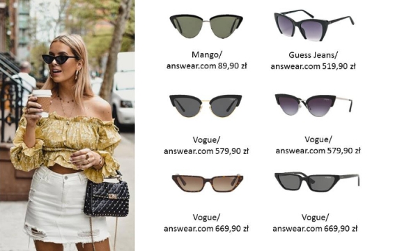Najmodniejsze okulary przeciwsłoneczne od Answear.com