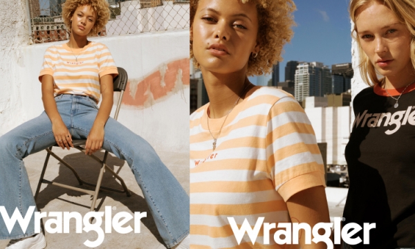 Wrangler w stylu retro na wiosnę