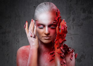 Mensch und Maske - Veränderung des Aussehens durch Make-up