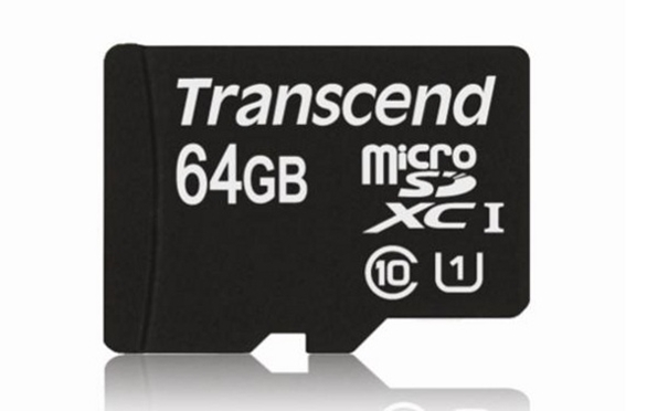 64GB w nowej karcie microSDXC od TRANSCENDa