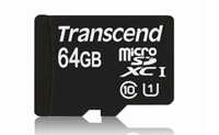 64GB w nowej karcie microSDXC od TRANSCENDa