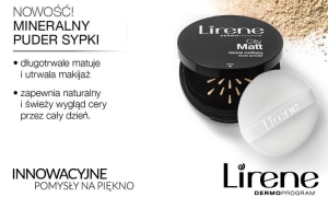 Lirene - Mineralny puder sypki - transparentny