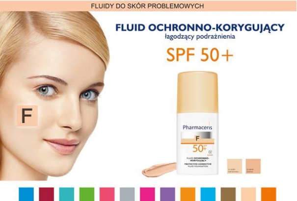 Lirene-  Fluid ochronno-korygujący SPF 50