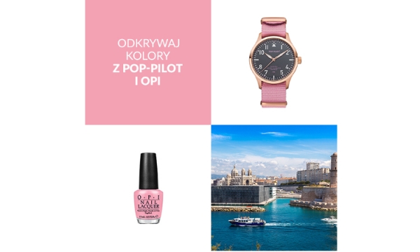 Inspiracja kolorami ideą współpracy marek Pop Pilot i OPI!