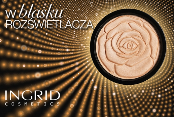 Puder rozświetlający w kamieniu INGRID HD Beauty Innovation 