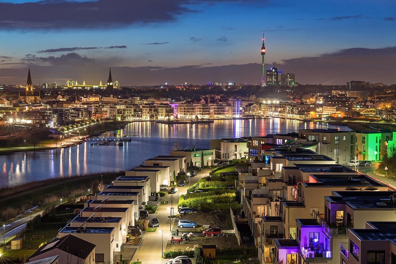 Dortmund bei Nacht