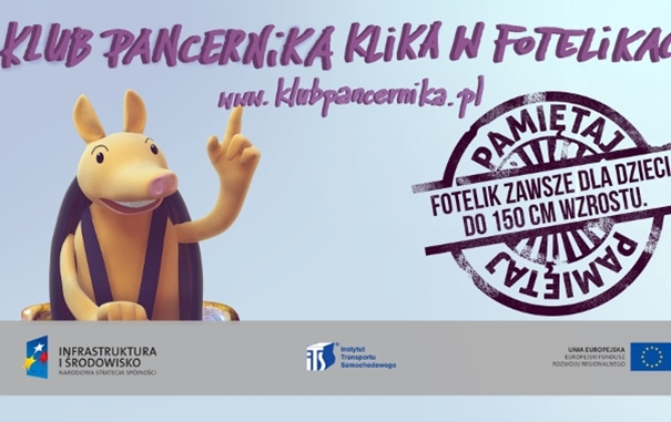 Letni odsłona kampanii KLUB PANCERNIKA KLIKA W FOTELIKACH 