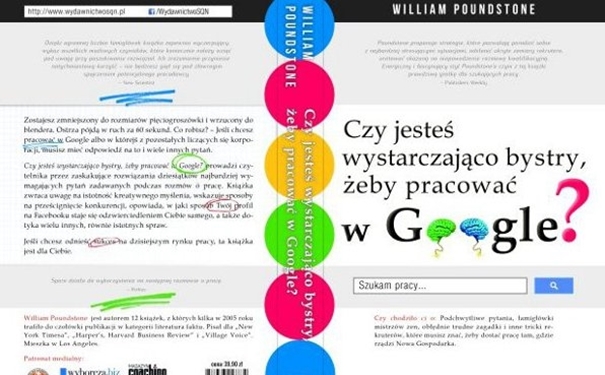 Czy jesteś wystarczająco bystry, żeby pracować w Google?